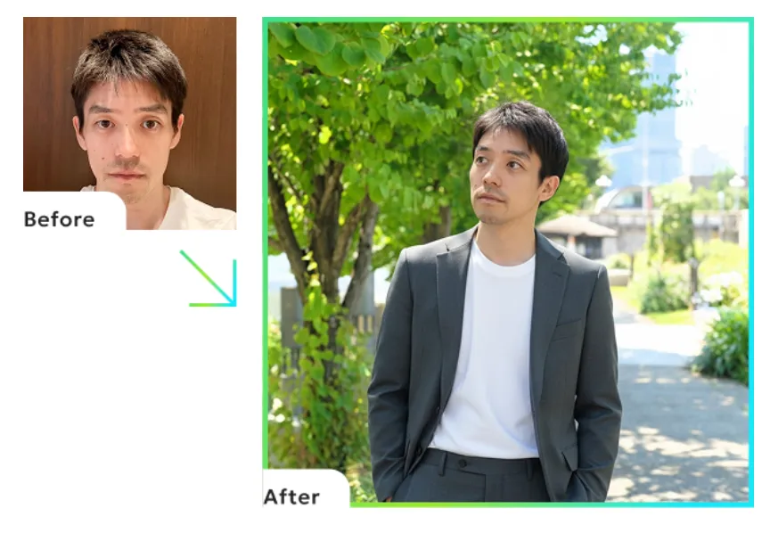 AI写真生成サービスを使う